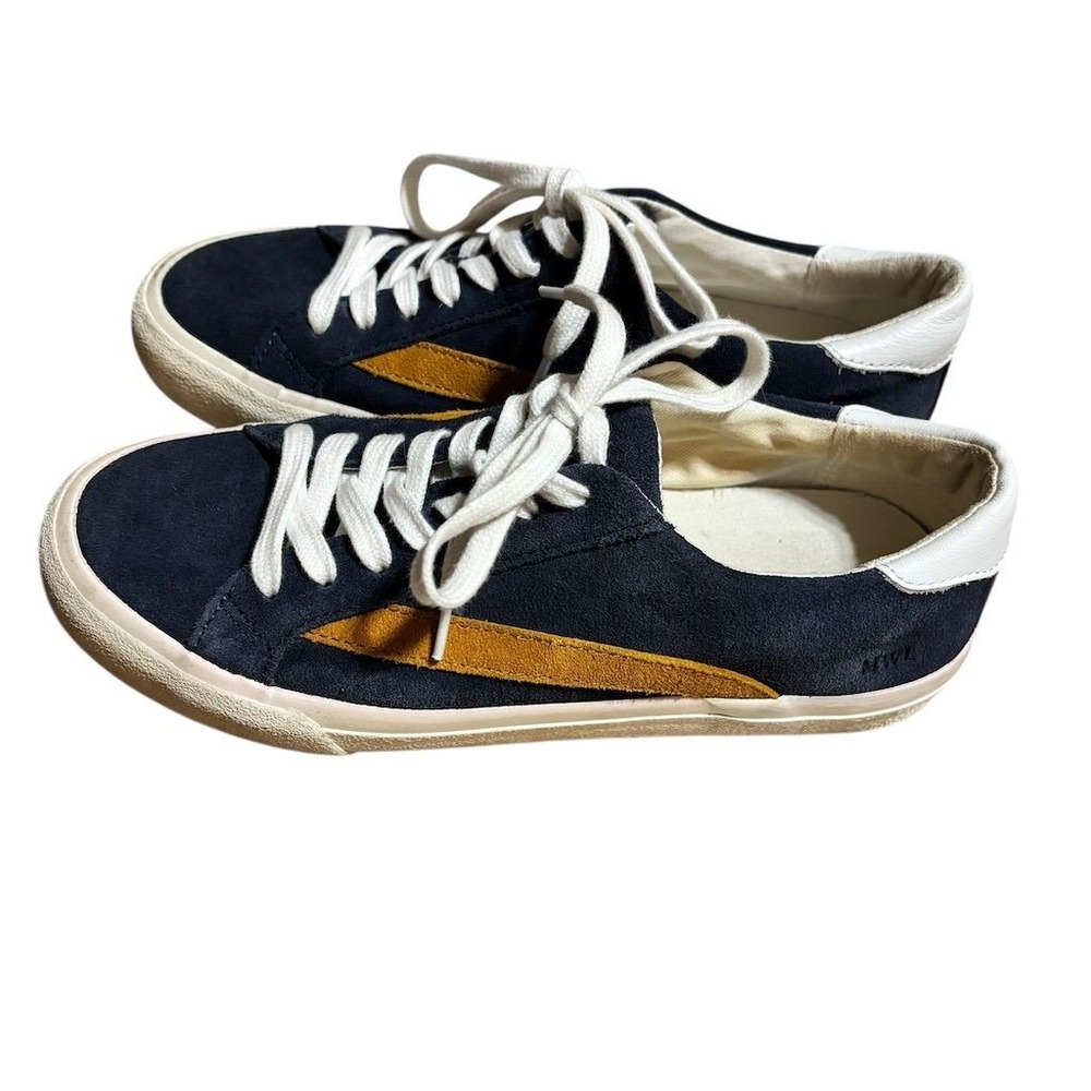 Madewell Women's‎ Sidewalk Sneakers Multicolor Suede Lace-Up Size 6